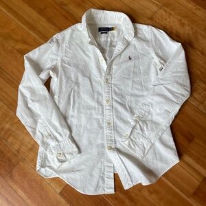 Like New! Ralph Lauren Classic Fit Oxford - White